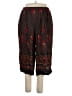Alfred Dunner Paisley Red Casual Pants Size 18 - photo 1