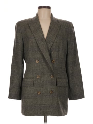 Linda Allard Ellen Tracy Wool Blazer (view 1)