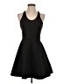 Focus Solid Black Cocktail Dress Size S - photo 1