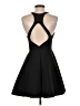 Focus Solid Black Cocktail Dress Size S - photo 2