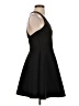 Focus Solid Black Cocktail Dress Size S - photo 4
