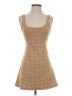 Forever 21 Houndstooth Tan Casual Dress Size S - photo 1