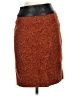 Etcetera Tweed Orange Wool Skirt Size 0 - photo 1