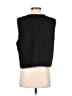 DONNI 100% Polyester Black Sweater Vest Size S - photo 2