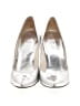 Stuart Weitzman Metallic Silver Heels Size 7 1/2 - photo 2