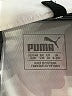 Puma 100% Polyester White Green Short Sleeve Polo Size 9 - 10 - photo 3