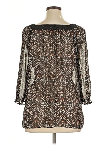 New Directions 3/4 Sleeve Blouse (view 2)