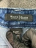White House Black Market Chevron-herringbone Blue Jeans Size 2 - photo 7