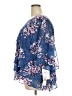 Alex Evenings 100% Polyester Blue 3/4 Sleeve Blouse Size 3X - photo 5