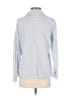 Eberjey Stripes Blue 3/4 Sleeve Button-Down Shirt Size S - photo 2