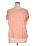 Como Blu Orange Short Sleeve Top Size 1X - photo 1