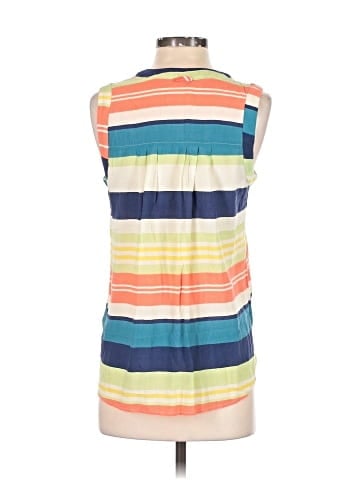 Maeve Sleeveless Button-Down Shirt (view 2)