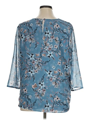 Coldwater Creek 3/4 Sleeve Blouse (view 2)