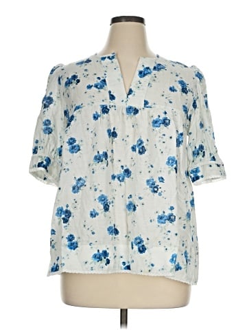 Tuckernuck Short Sleeve Blouse (view 1)