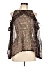 Xhilaration 100% Polyester Black Sleeveless Blouse Size L - photo 1