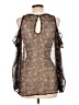 Xhilaration 100% Polyester Black Sleeveless Blouse Size L - photo 2