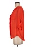 Trinity 100% Polyester Orange Short Sleeve Blouse Size S - photo 5