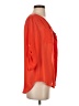 Trinity 100% Polyester Orange Short Sleeve Blouse Size S - photo 4