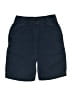 The Children's Place 100% Cotton Solid Blue Cargo Shorts Size 7 - photo 1