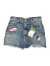 REVICE Graphic Blue Denim Shorts Size 27 waist - photo 1