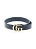 Gucci 100% Leather Black Leather Belt Size EU (IT) 38 - photo 1