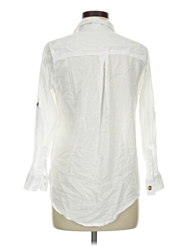 True Destinations Long Sleeve Button-Down Shirt (view 2)