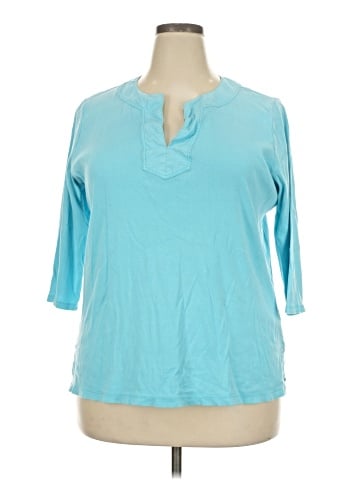 Chaps 3/4 Sleeve T-Shirt (view 1)
