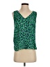Gibson Green Sleeveless Blouse Size S - photo 1