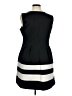 Apt. 9 Stripes Black Casual Dress Size XL - photo 2