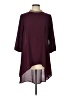 Moa Moa 100% Polyester Burgundy 3/4 Sleeve Blouse Size L - photo 1