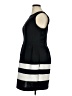 Apt. 9 Stripes Black Casual Dress Size XL - photo 5