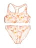 Fox Floral Ivory Two Piece Swimsuit Size 8 - photo 1