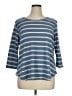 Ruby Rd. Blue Pullover Sweater Size XL Petite - photo 1