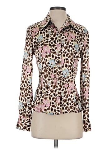 Nicole by Nicole Miller Long Sleeve Blouse (view 1)