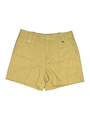 White House Black Market Khaki Shorts (view 1)