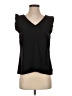 Apostrophe 100% Polyester Black Sleeveless T-Shirt Size S - photo 1