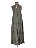 Max Studio 100% Rayon Paisley Gray Casual Dress Size XS - photo 1