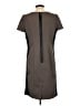 Autograph Solid Brown Casual Dress Size 12 - photo 2