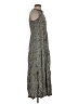 Max Studio 100% Rayon Paisley Gray Casual Dress Size XS - photo 4