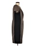 Autograph Solid Brown Casual Dress Size 12 - photo 4