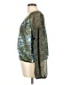 Mystree 100% Polyester Green Long Sleeve Blouse Size L - photo 5