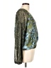 Mystree 100% Polyester Green Long Sleeve Blouse Size L - photo 4