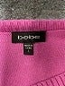 Bebe Pink Silk Pullover Sweater Size L - photo 4