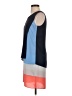 BCBGMAXAZRIA 100% Polyester Color Block Blue Casual Dress Size 0 - photo 5