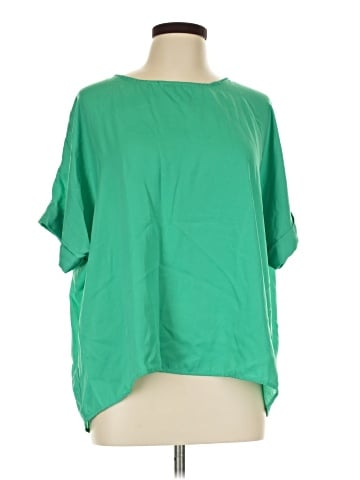Glam Short Sleeve Blouse (view 1)