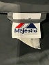 Majestic 100% Polyester Black Track Jacket Size S - photo 6