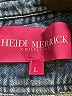 Heidi Merrick Blue Denim Jacket Size L - photo 6