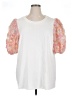 Entro White Short Sleeve T-Shirt Size 1X - photo 1