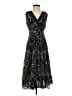 Max Studio Paisley Black Cocktail Dress Size XS - photo 1