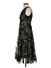 Max Studio Paisley Black Cocktail Dress Size XS - photo 5